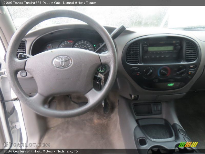 Natural White / Taupe 2006 Toyota Tundra SR5 Double Cab