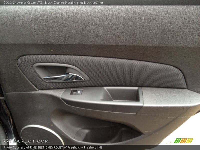 Black Granite Metallic / Jet Black Leather 2011 Chevrolet Cruze LTZ