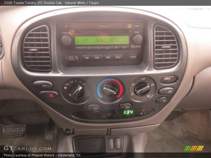 Natural White / Taupe 2006 Toyota Tundra SR5 Double Cab