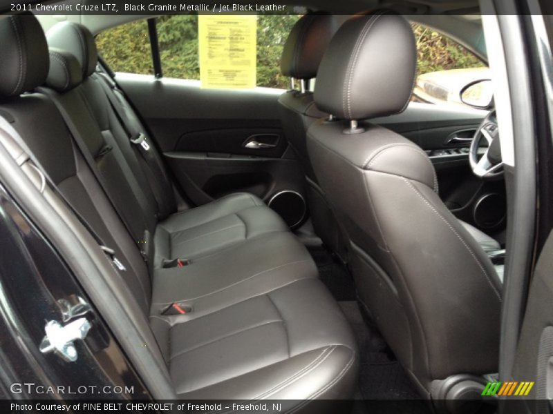 Black Granite Metallic / Jet Black Leather 2011 Chevrolet Cruze LTZ