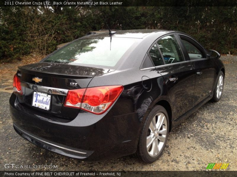 Black Granite Metallic / Jet Black Leather 2011 Chevrolet Cruze LTZ