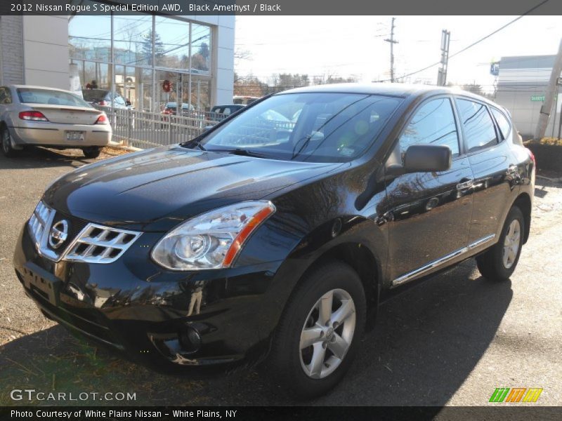 Black Amethyst / Black 2012 Nissan Rogue S Special Edition AWD