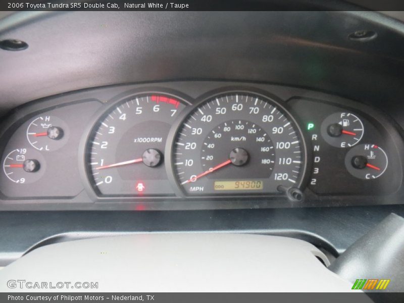 Natural White / Taupe 2006 Toyota Tundra SR5 Double Cab