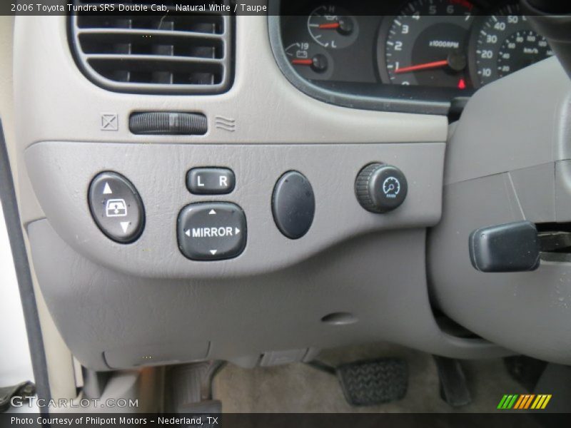 Natural White / Taupe 2006 Toyota Tundra SR5 Double Cab