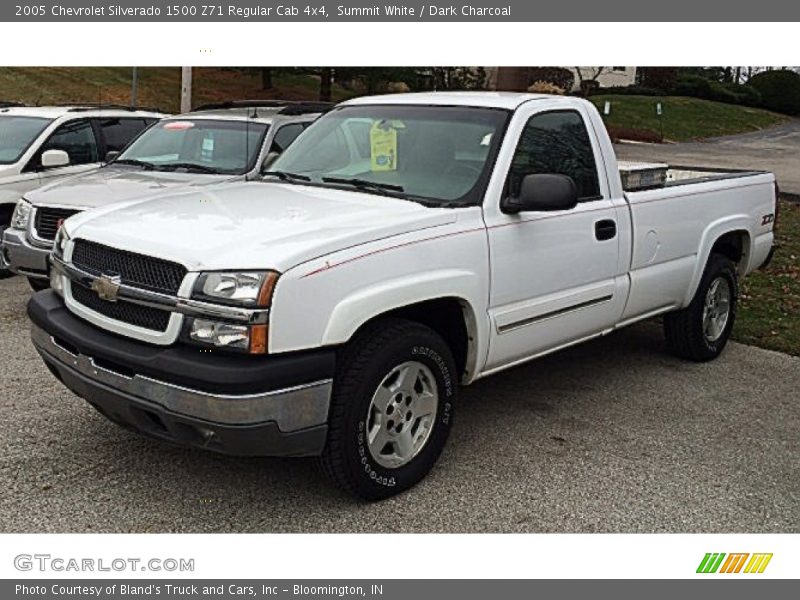 Summit White / Dark Charcoal 2005 Chevrolet Silverado 1500 Z71 Regular Cab 4x4