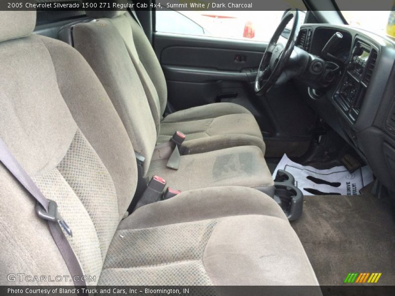 Summit White / Dark Charcoal 2005 Chevrolet Silverado 1500 Z71 Regular Cab 4x4