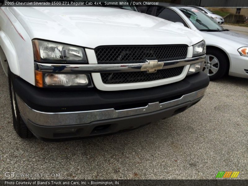 Summit White / Dark Charcoal 2005 Chevrolet Silverado 1500 Z71 Regular Cab 4x4