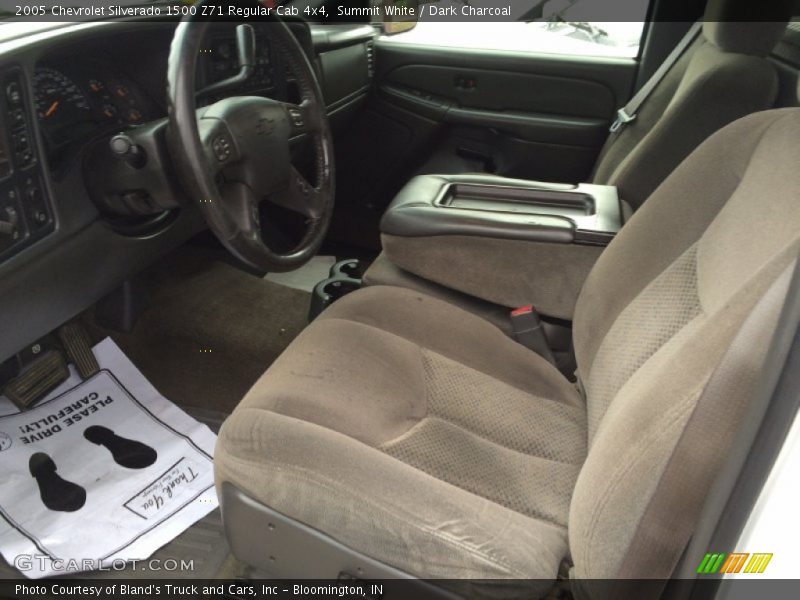 Summit White / Dark Charcoal 2005 Chevrolet Silverado 1500 Z71 Regular Cab 4x4