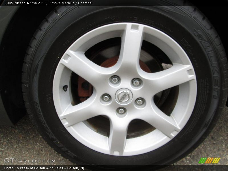 Smoke Metallic / Charcoal 2005 Nissan Altima 2.5 S