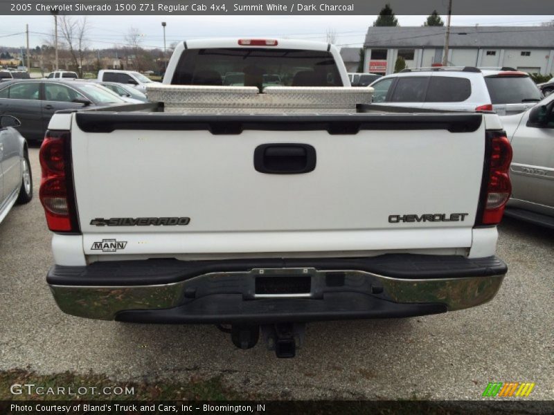 Summit White / Dark Charcoal 2005 Chevrolet Silverado 1500 Z71 Regular Cab 4x4