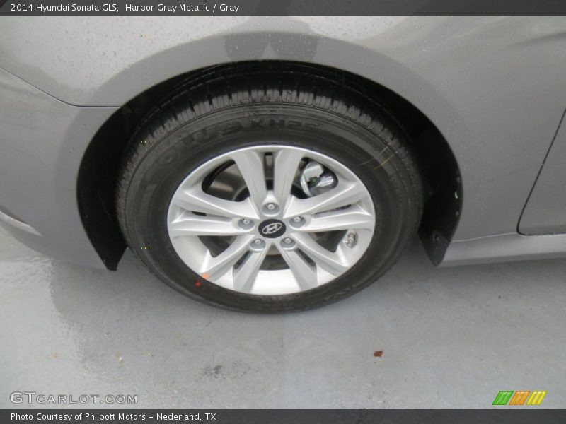 Harbor Gray Metallic / Gray 2014 Hyundai Sonata GLS