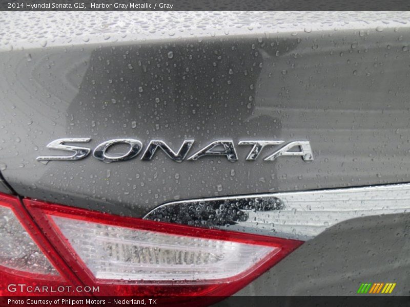 Harbor Gray Metallic / Gray 2014 Hyundai Sonata GLS