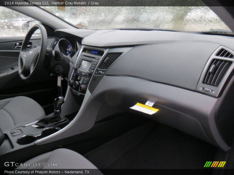 Harbor Gray Metallic / Gray 2014 Hyundai Sonata GLS
