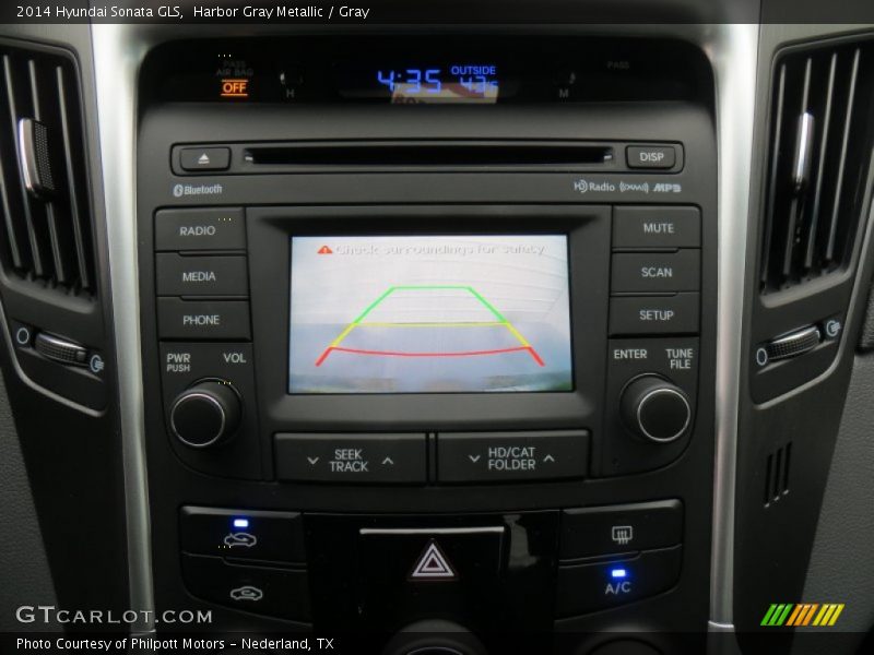 Harbor Gray Metallic / Gray 2014 Hyundai Sonata GLS
