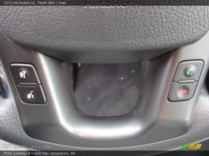 Pacific Blue / Gray 2011 Kia Sorento LX
