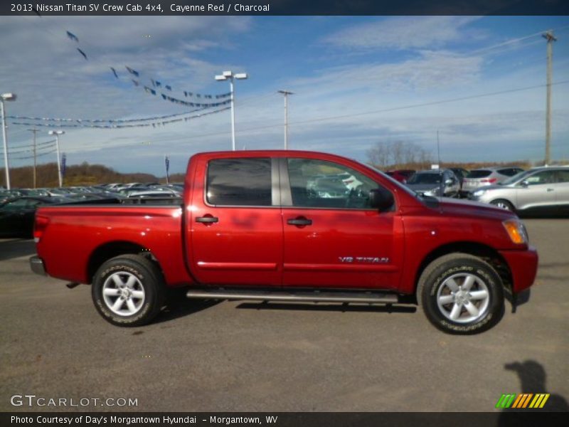  2013 Titan SV Crew Cab 4x4 Cayenne Red