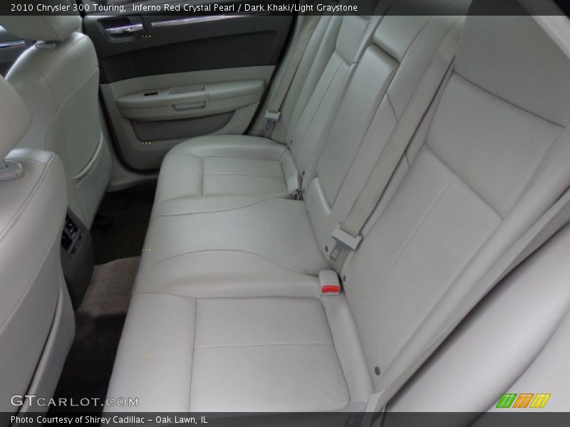 Inferno Red Crystal Pearl / Dark Khaki/Light Graystone 2010 Chrysler 300 Touring