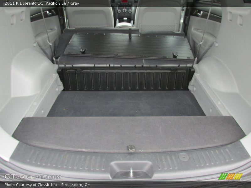 Pacific Blue / Gray 2011 Kia Sorento LX