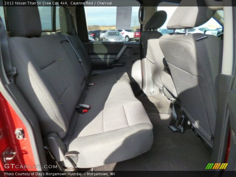 Cayenne Red / Charcoal 2013 Nissan Titan SV Crew Cab 4x4