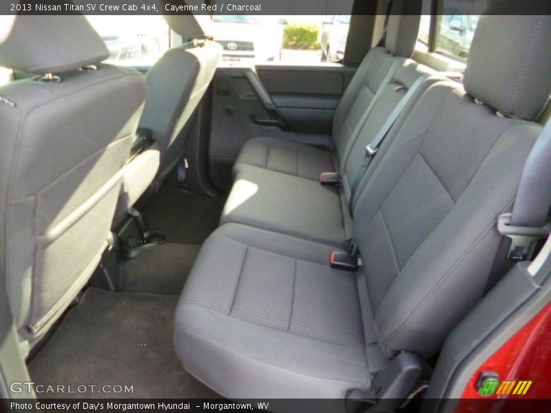 Rear Seat of 2013 Titan SV Crew Cab 4x4