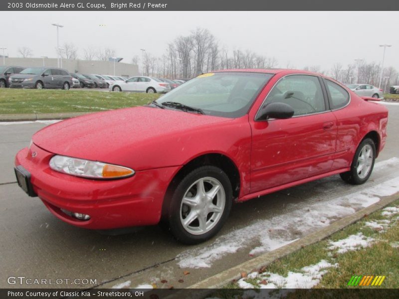 Front 3/4 View of 2003 Alero GL Coupe