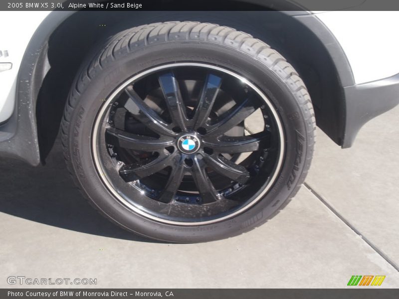 Alpine White / Sand Beige 2005 BMW X5 3.0i