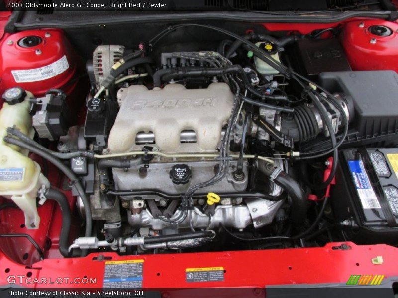  2003 Alero GL Coupe Engine - 3.4 Liter OHV 12-Valve V6