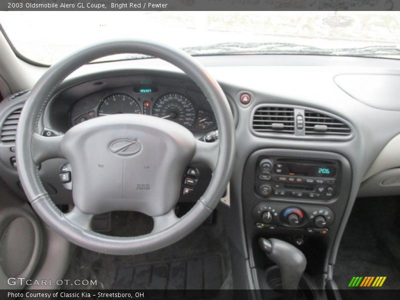 Dashboard of 2003 Alero GL Coupe