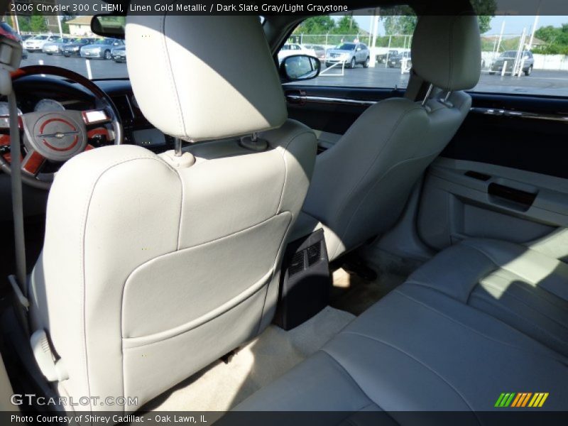 Linen Gold Metallic / Dark Slate Gray/Light Graystone 2006 Chrysler 300 C HEMI
