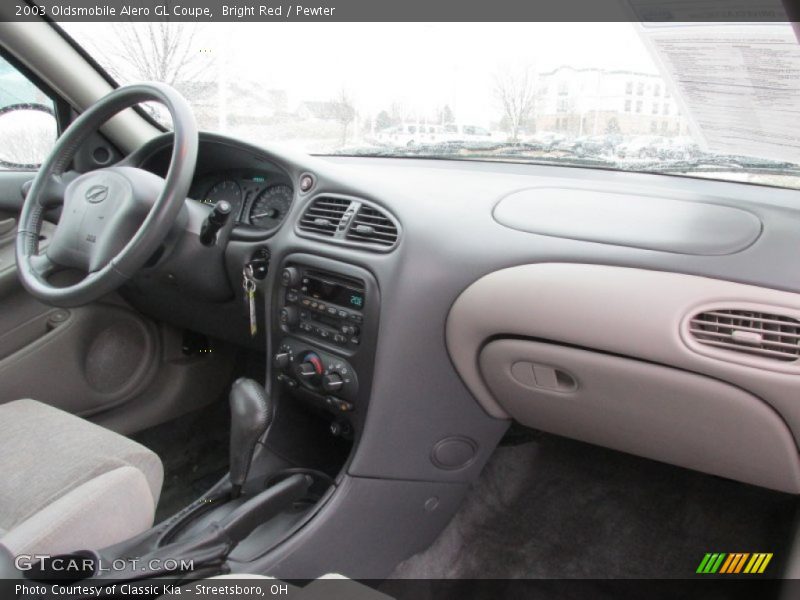 Dashboard of 2003 Alero GL Coupe