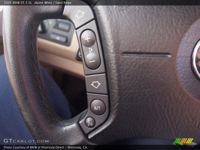 Alpine White / Sand Beige 2005 BMW X5 3.0i