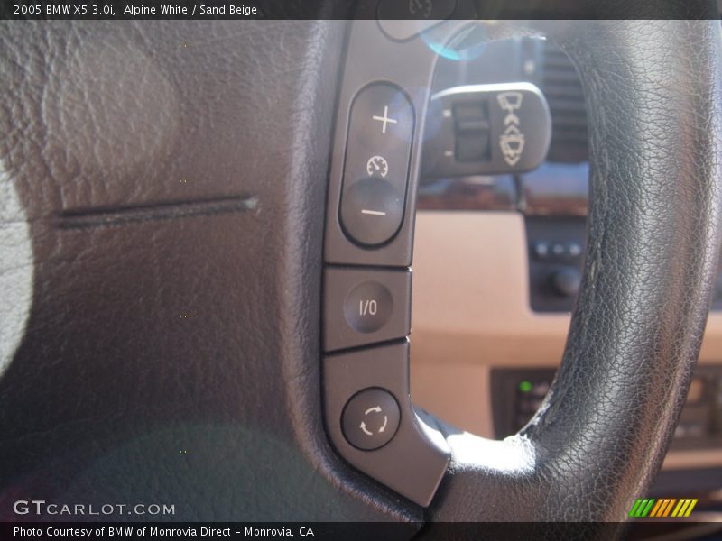 Alpine White / Sand Beige 2005 BMW X5 3.0i