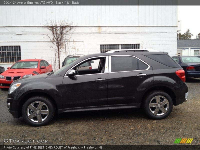 Black / Jet Black 2014 Chevrolet Equinox LTZ AWD