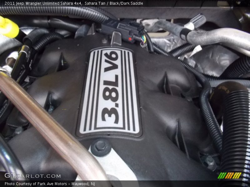  2011 Wrangler Unlimited Sahara 4x4 Engine - 3.8 Liter OHV 12-Valve V6