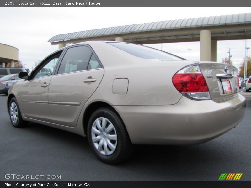 Desert Sand Mica / Taupe 2005 Toyota Camry XLE