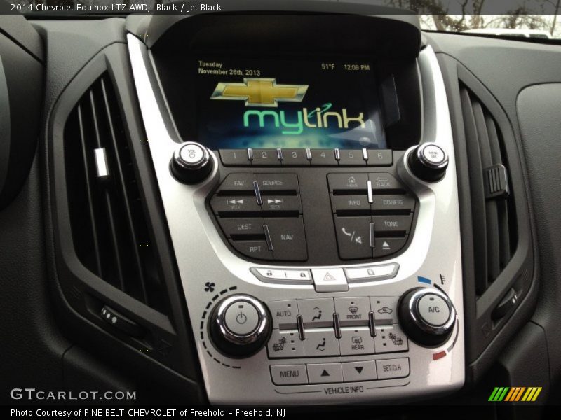 Black / Jet Black 2014 Chevrolet Equinox LTZ AWD
