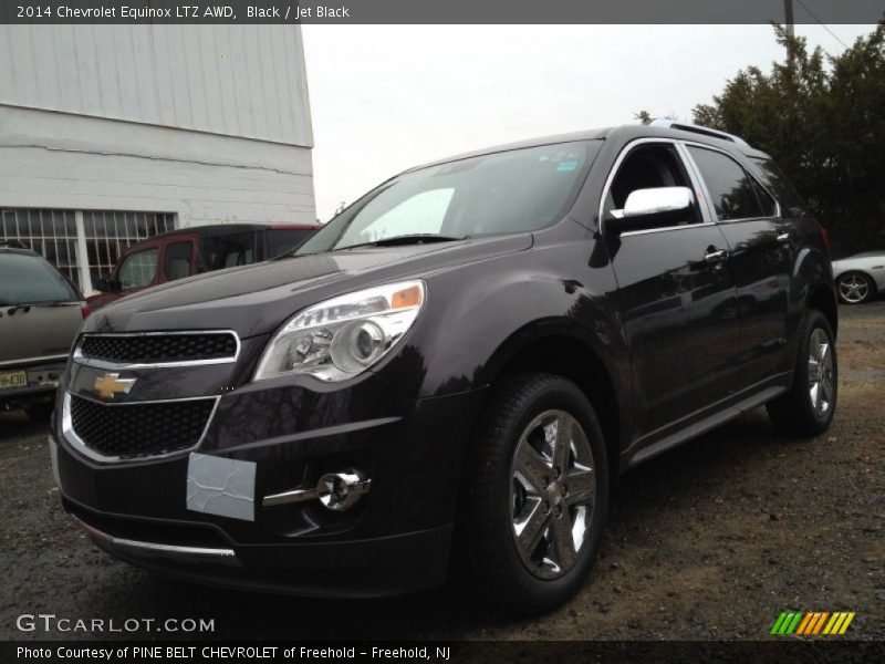 Black / Jet Black 2014 Chevrolet Equinox LTZ AWD