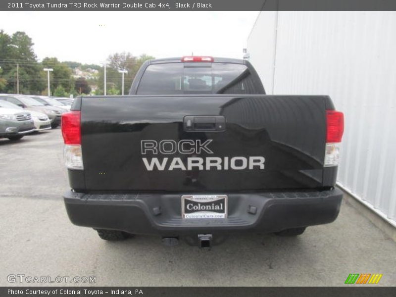 Black / Black 2011 Toyota Tundra TRD Rock Warrior Double Cab 4x4