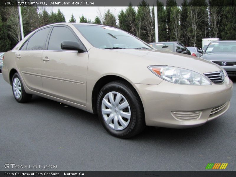 Desert Sand Mica / Taupe 2005 Toyota Camry XLE