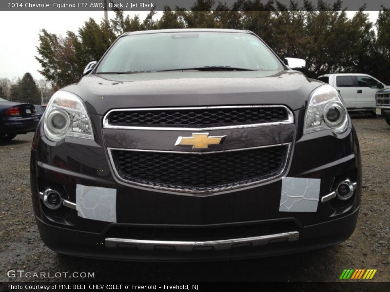 Black / Jet Black 2014 Chevrolet Equinox LTZ AWD