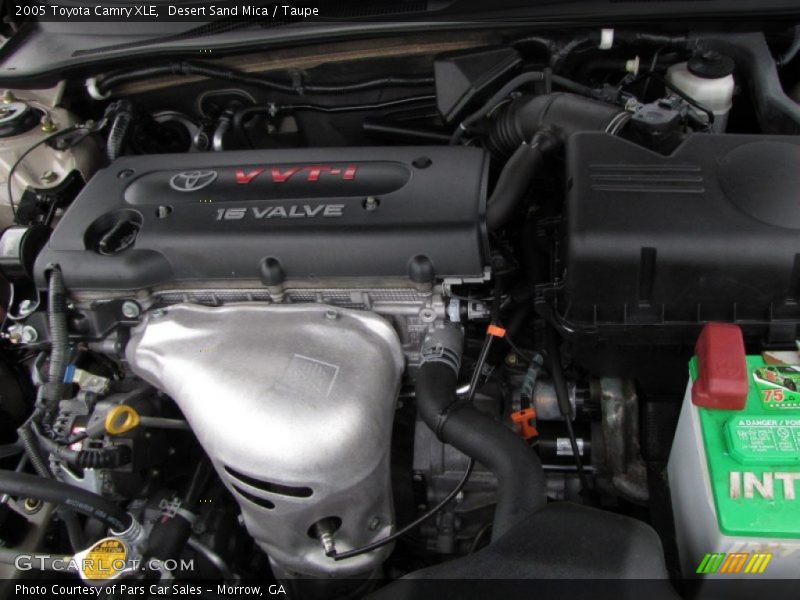 Desert Sand Mica / Taupe 2005 Toyota Camry XLE