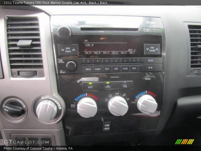 Black / Black 2011 Toyota Tundra TRD Rock Warrior Double Cab 4x4