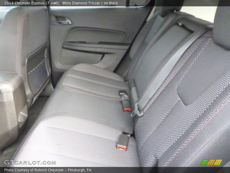 White Diamond Tricoat / Jet Black 2014 Chevrolet Equinox LT AWD