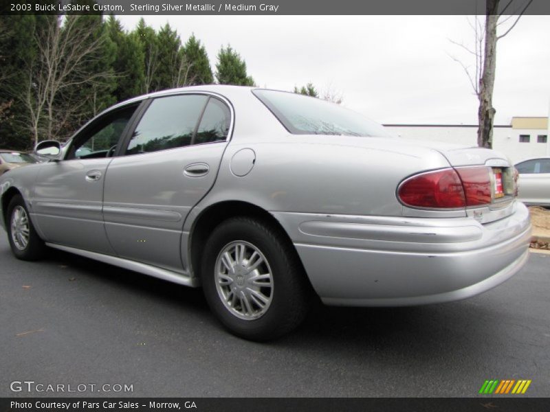 Sterling Silver Metallic / Medium Gray 2003 Buick LeSabre Custom