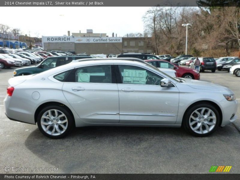 Silver Ice Metallic / Jet Black 2014 Chevrolet Impala LTZ