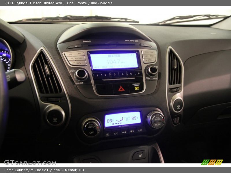 Chai Bronze / Black/Saddle 2011 Hyundai Tucson Limited AWD