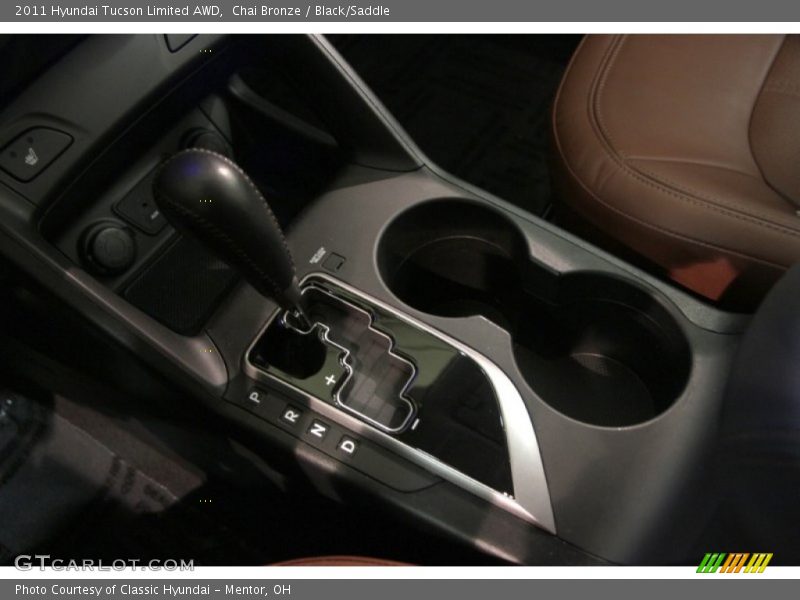 Chai Bronze / Black/Saddle 2011 Hyundai Tucson Limited AWD