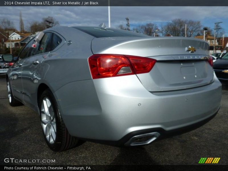 Silver Ice Metallic / Jet Black 2014 Chevrolet Impala LTZ