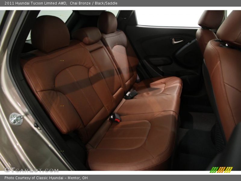 Chai Bronze / Black/Saddle 2011 Hyundai Tucson Limited AWD