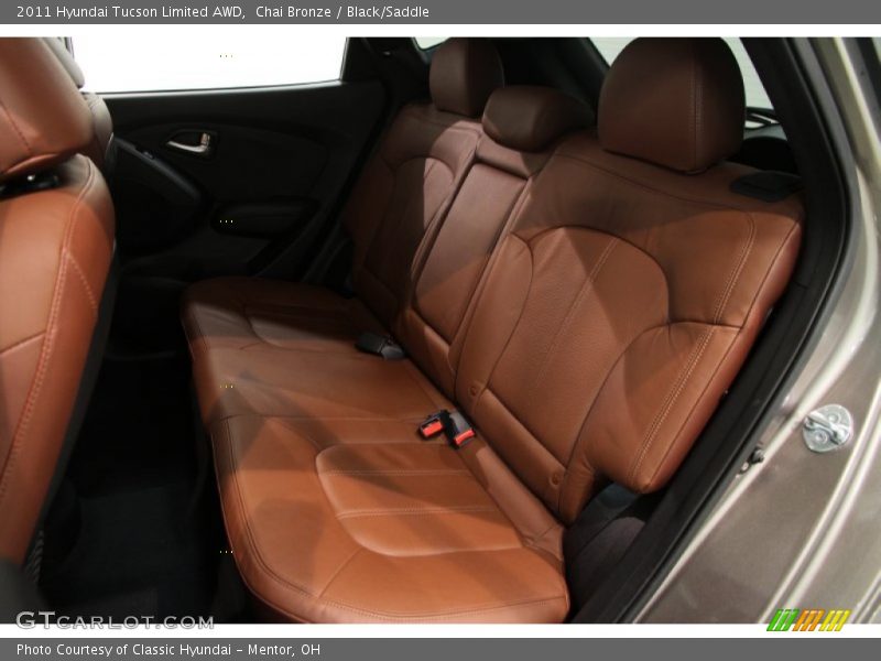 Chai Bronze / Black/Saddle 2011 Hyundai Tucson Limited AWD